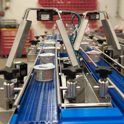 QR code scanning - Production Line Automation